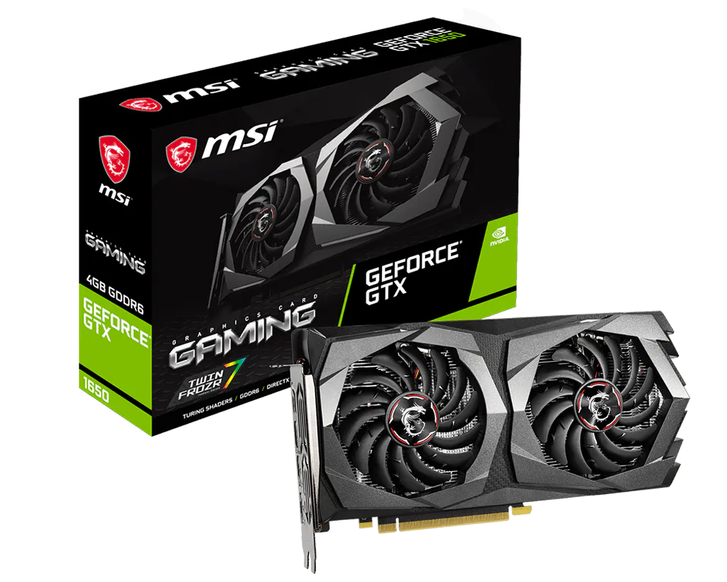 MSI GeForce GTX 1650 D6 GAMING